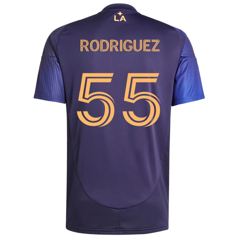 Danxen Kobiety Diego Rodriguez #55 Biały Żółty Wyjazdowa Koszulka 2025/26 Koszulki Klubowe