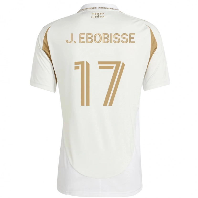 Danxen Kobiety Jeremy Ebobisse #17 Czarny Brązowy Wyjazdowa Koszulka 2025/26 Koszulki Klubowe