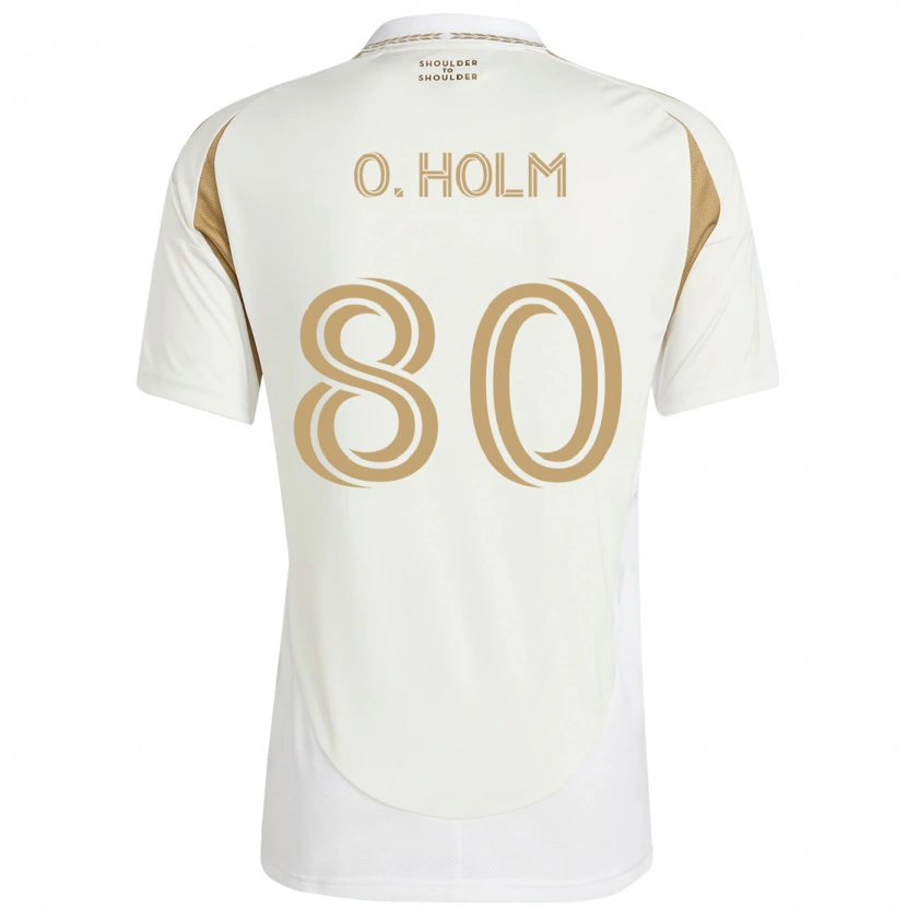 Danxen Kobiety Odin Thiago Holm #80 Czarny Brązowy Wyjazdowa Koszulka 2025/26 Koszulki Klubowe