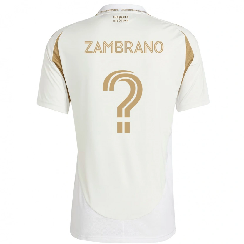 Danxen Kobiety Gavin Zambrano #0 Czarny Brązowy Wyjazdowa Koszulka 2025/26 Koszulki Klubowe