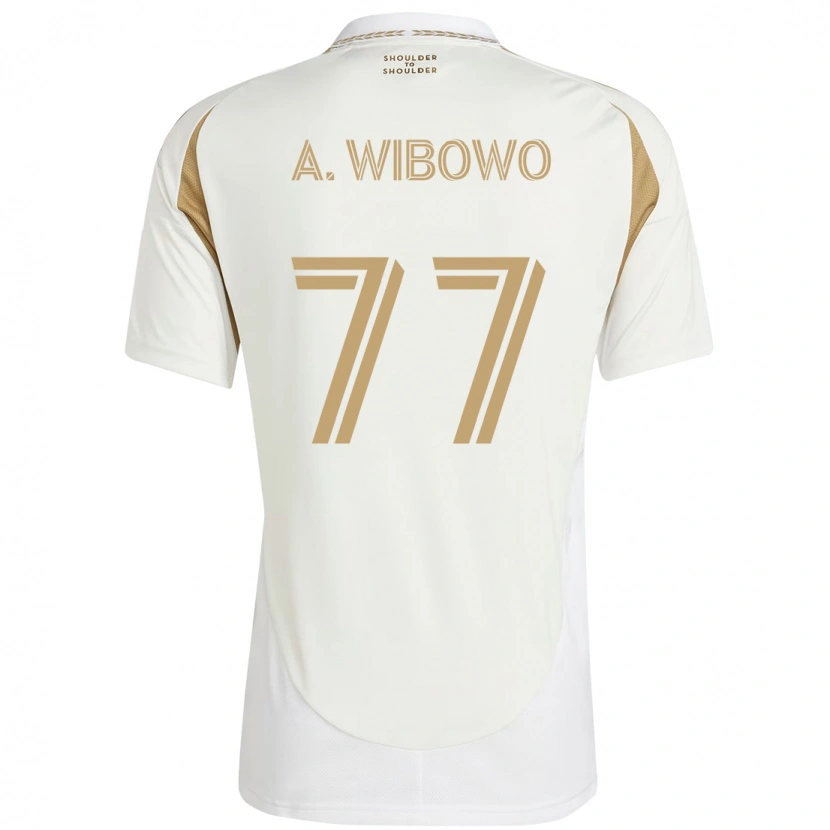 Danxen Kobiety Adrian Wibowo #77 Czarny Brązowy Wyjazdowa Koszulka 2025/26 Koszulki Klubowe