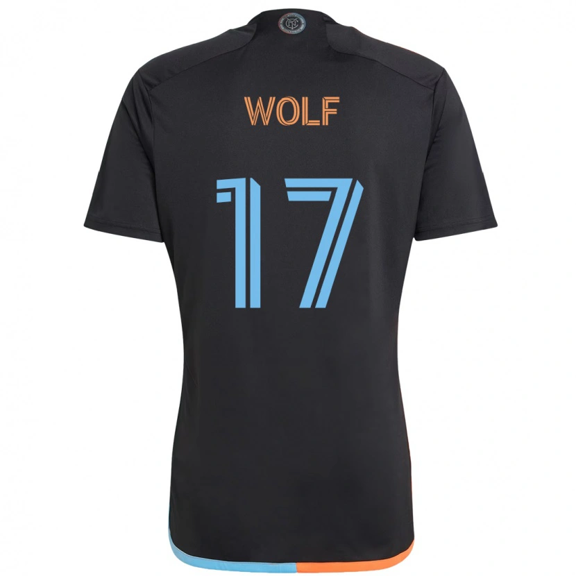 Danxen Kobiety Hannes Wolf #17 Jasnoniebieski Wyjazdowa Koszulka 2025/26 Koszulki Klubowe
