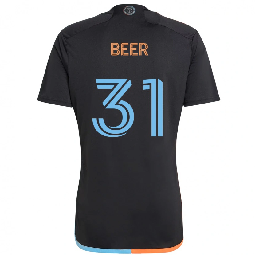 Danxen Kobiety Jack Beer #31 Jasnoniebieski Wyjazdowa Koszulka 2025/26 Koszulki Klubowe