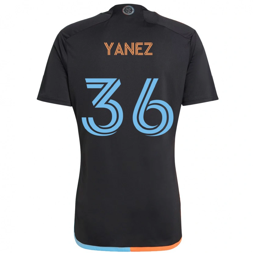 Danxen Kobiety Zidane Yañez #36 Jasnoniebieski Wyjazdowa Koszulka 2025/26 Koszulki Klubowe
