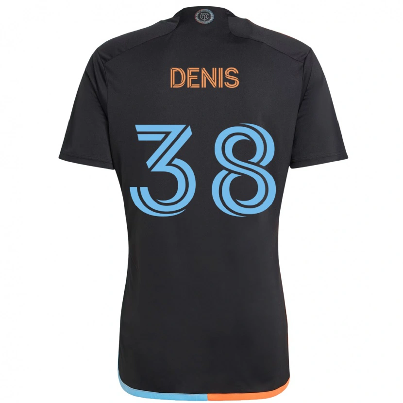 Danxen Kobiety John Denis #38 Jasnoniebieski Wyjazdowa Koszulka 2025/26 Koszulki Klubowe