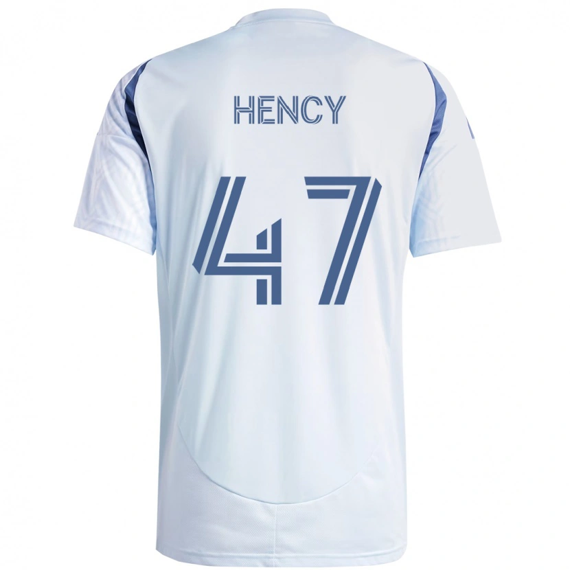 Danxen Kobiety Billy Hency #47 Czerwony Biały Wyjazdowa Koszulka 2025/26 Koszulki Klubowe