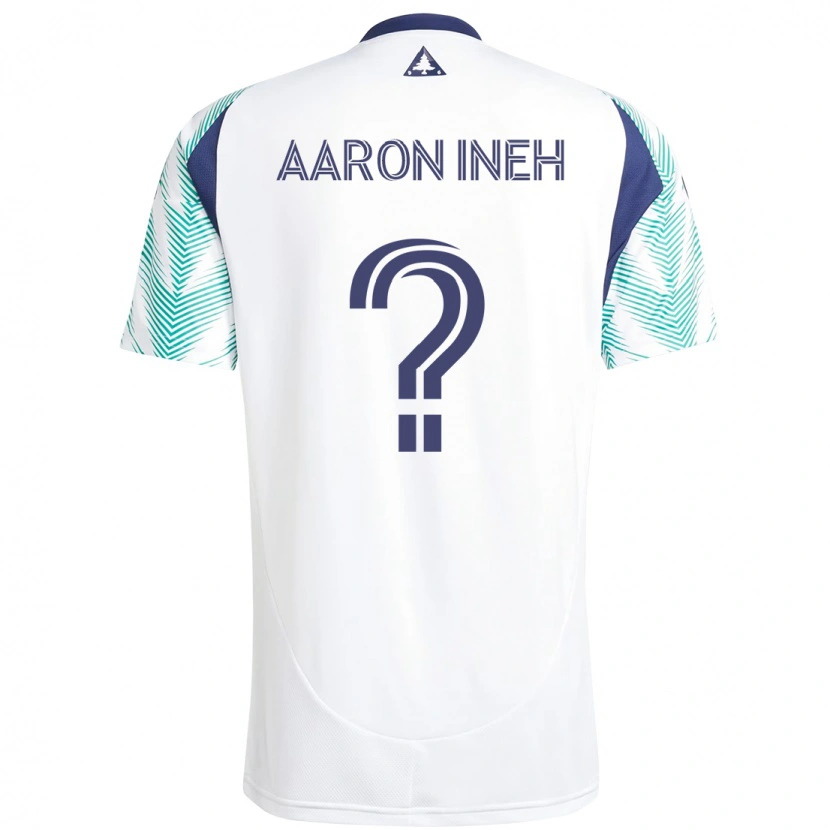 Danxen Kobiety Aaron Ineh #0 Niebieski Czerwony Wyjazdowa Koszulka 2025/26 Koszulki Klubowe