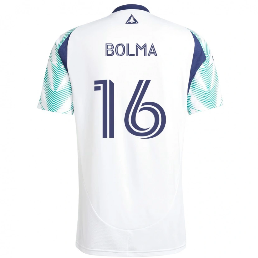 Danxen Kobiety Josh Bolma #16 Niebieski Czerwony Wyjazdowa Koszulka 2025/26 Koszulki Klubowe