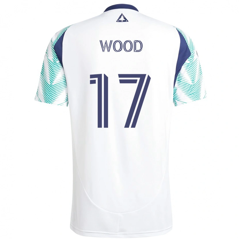 Danxen Kobiety Bobby Wood #17 Niebieski Czerwony Wyjazdowa Koszulka 2025/26 Koszulki Klubowe