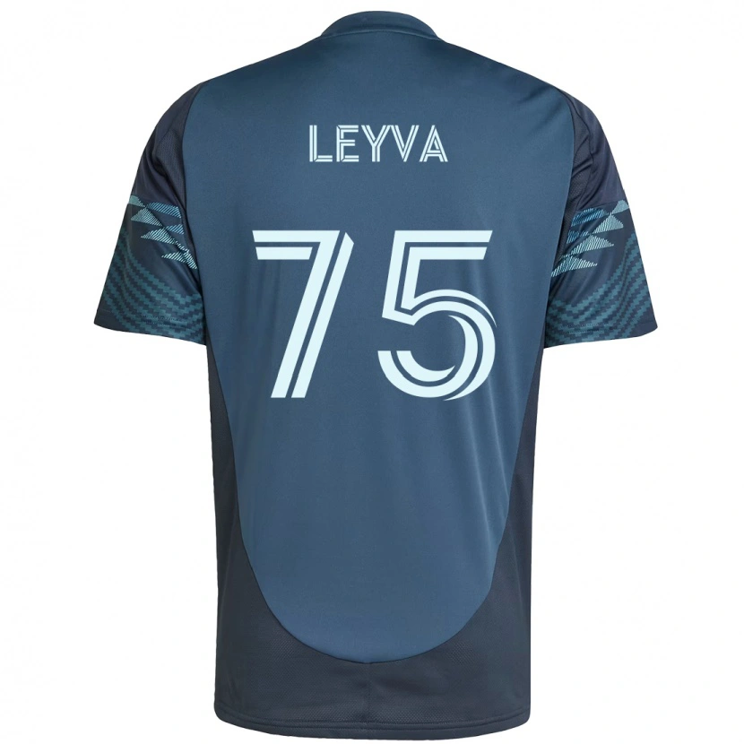 Danxen Kobiety Danny Leyva #75 Zielony Biały Wyjazdowa Koszulka 2025/26 Koszulki Klubowe