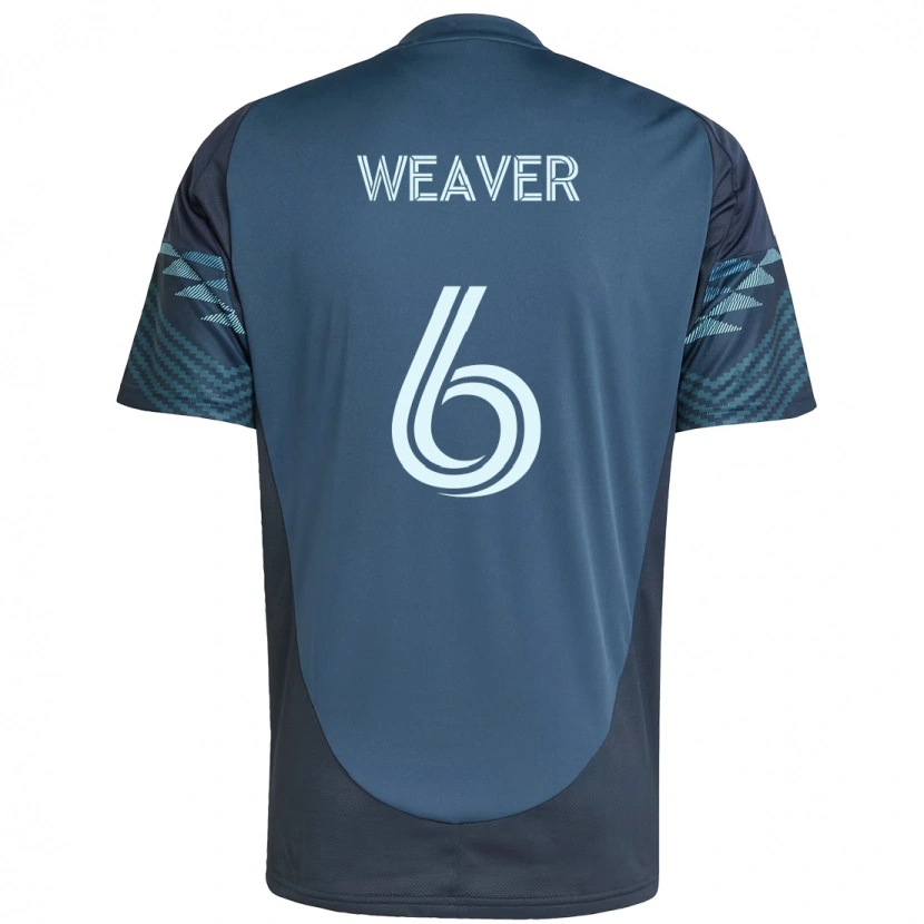 Danxen Kobiety Morgan Weaver #6 Zielony Biały Wyjazdowa Koszulka 2025/26 Koszulki Klubowe