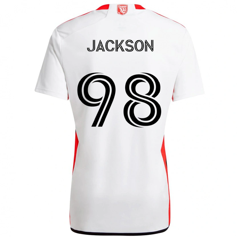Danxen Kobiety Jacob Jackson #98 Czarny Ciemnoniebieski Wyjazdowa Koszulka 2025/26 Koszulki Klubowe