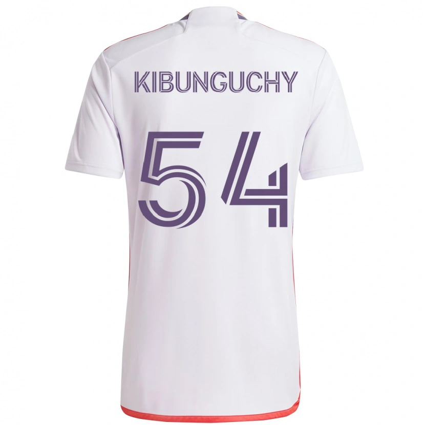 Danxen Kobiety Nabi Kibunguchy #54 Fioletowy Biały Wyjazdowa Koszulka 2025/26 Koszulki Klubowe