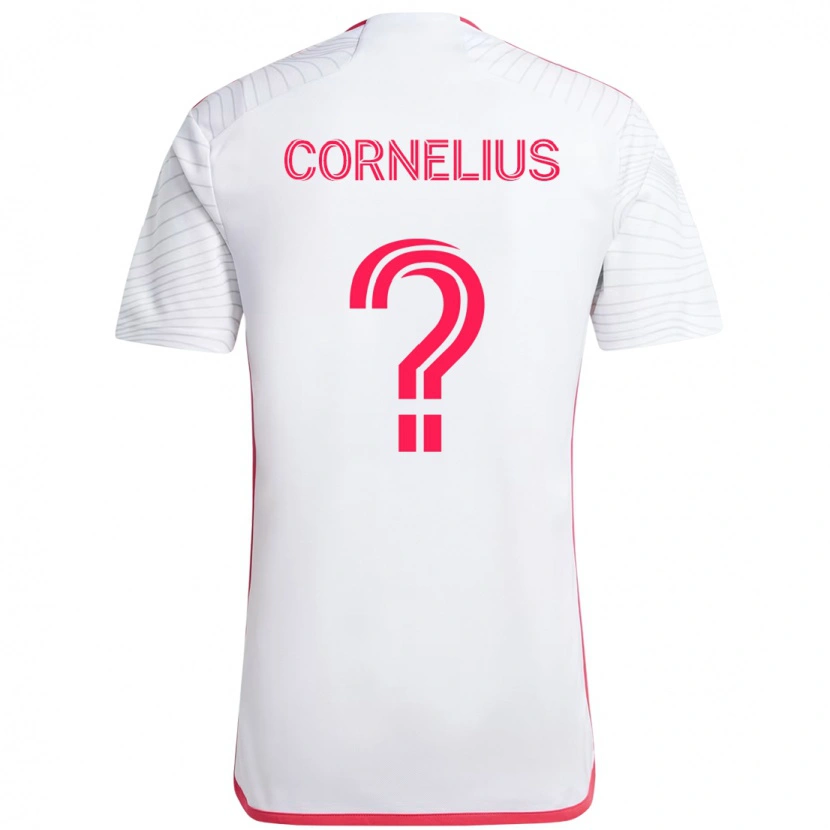 Danxen Kobiety Lorenzo Cornelius #0 Biały Magenta Wyjazdowa Koszulka 2025/26 Koszulki Klubowe