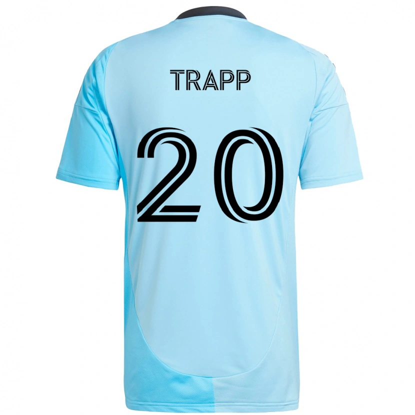 Danxen Kobiety Wil Trapp #20 Czarny Niebieski Wyjazdowa Koszulka 2025/26 Koszulki Klubowe