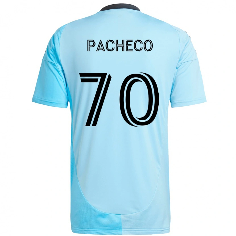 Danxen Kobiety Diogo Pacheco #70 Czarny Niebieski Wyjazdowa Koszulka 2025/26 Koszulki Klubowe