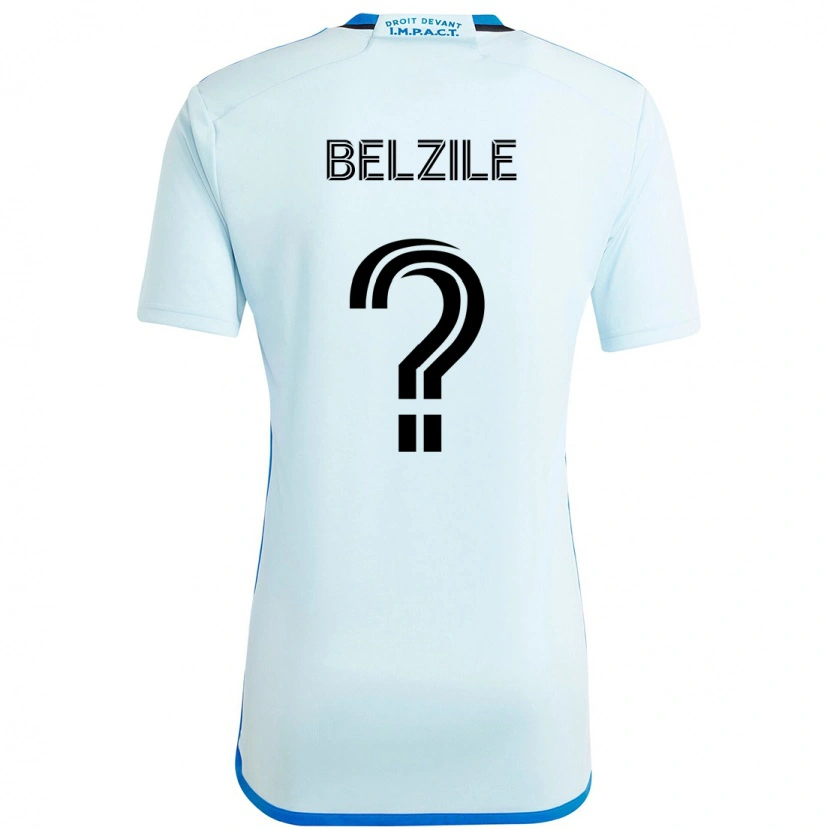 Danxen Kobiety Jean-Christophe Belzile #0 Ciemnoniebieski Czarny Wyjazdowa Koszulka 2025/26 Koszulki Klubowe