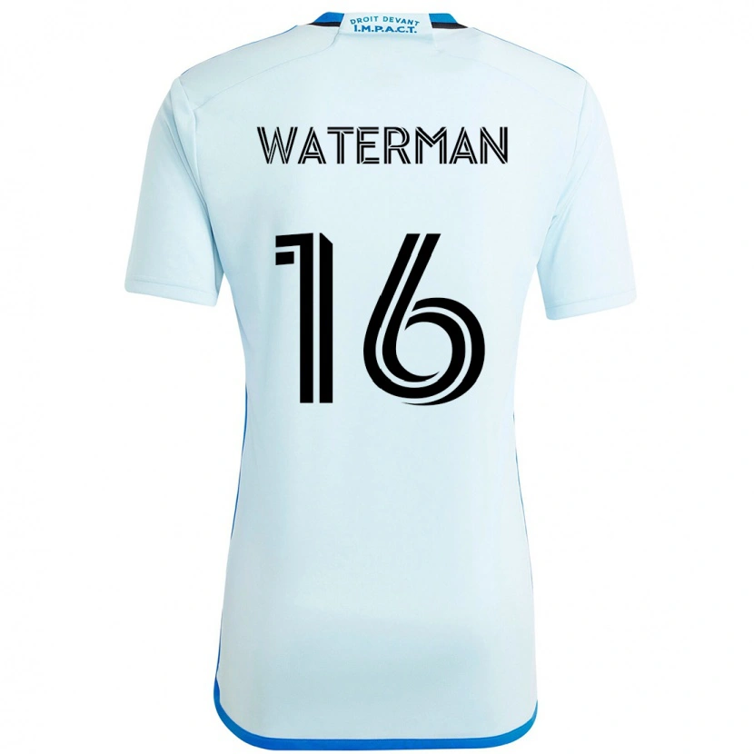 Danxen Kobiety Joel Waterman #16 Ciemnoniebieski Czarny Wyjazdowa Koszulka 2025/26 Koszulki Klubowe