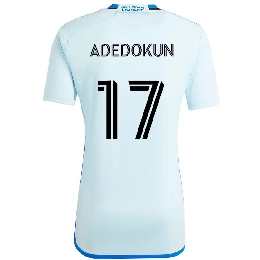 Danxen Kobiety Michael Adedokun #17 Ciemnoniebieski Czarny Wyjazdowa Koszulka 2025/26 Koszulki Klubowe