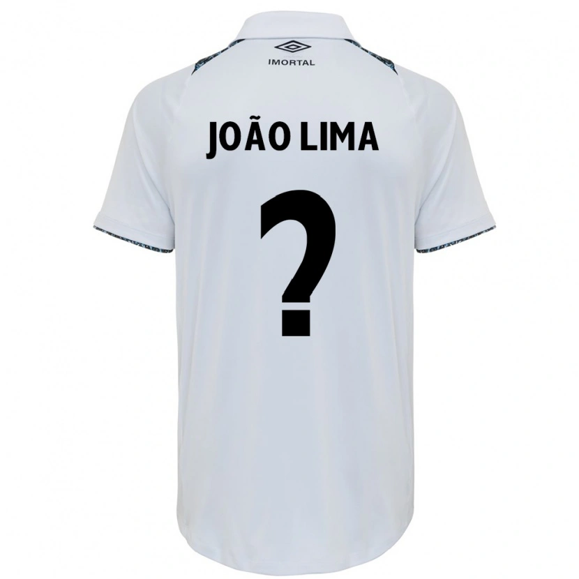 Danxen Kobiety João Lima #0 Niebieski Czarny Biały Wyjazdowa Koszulka 2025/26 Koszulki Klubowe