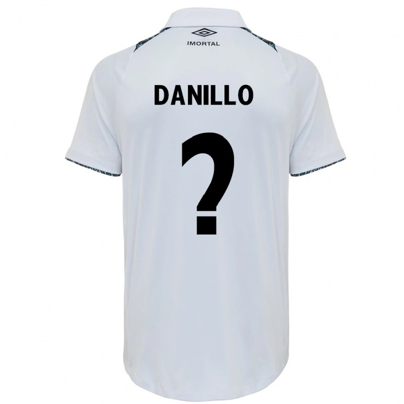 Danxen Kobiety Danillo #0 Niebieski Czarny Biały Wyjazdowa Koszulka 2025/26 Koszulki Klubowe