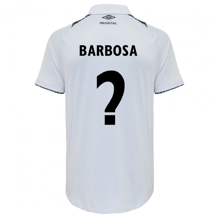 Danxen Kobiety Natã Barbosa #0 Niebieski Czarny Biały Wyjazdowa Koszulka 2025/26 Koszulki Klubowe