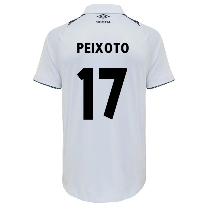 Danxen Kobiety Clarisse Benicio Peixoto #17 Niebieski Czarny Biały Wyjazdowa Koszulka 2025/26 Koszulki Klubowe