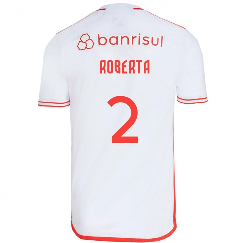 Danxen Kobiety Roberta #2 Czerwony Biały Wyjazdowa Koszulka 2025/26 Koszulki Klubowe