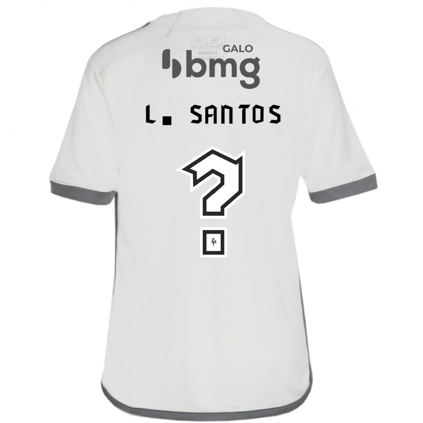 Danxen Kobiety Léo Santos #0 Biały Czarny Wyjazdowa Koszulka 2025/26 Koszulki Klubowe