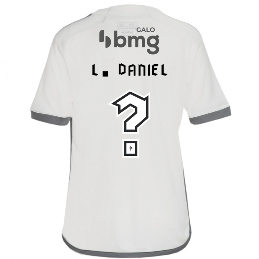 Danxen Kobiety Lucas Daniel #0 Biały Czarny Wyjazdowa Koszulka 2025/26 Koszulki Klubowe