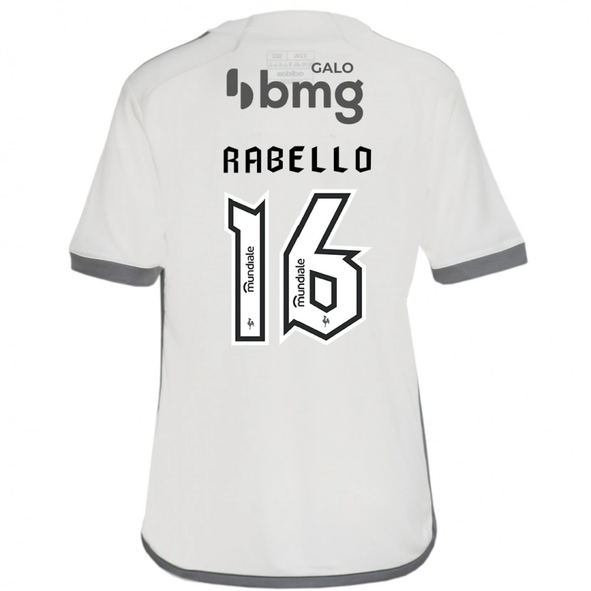 Danxen Kobiety Igor Rabello #16 Biały Czarny Wyjazdowa Koszulka 2025/26 Koszulki Klubowe