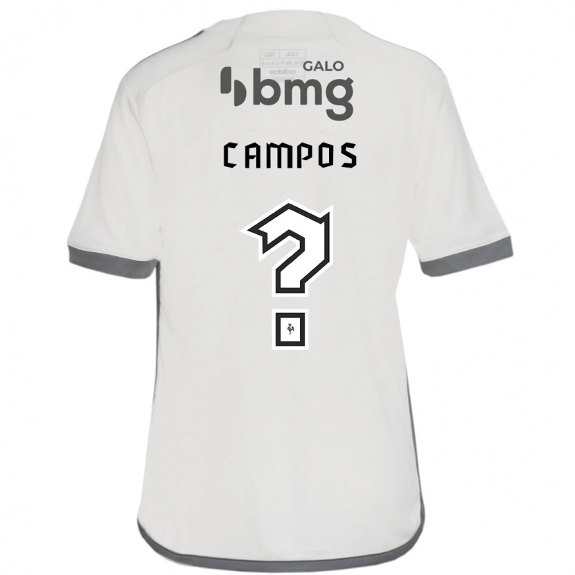 Danxen Kobiety Matheus Campos #0 Biały Czarny Wyjazdowa Koszulka 2025/26 Koszulki Klubowe