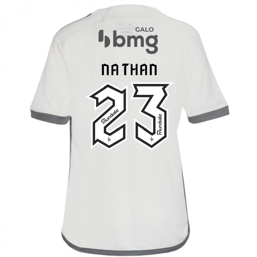 Danxen Kobiety Nathan #23 Biały Czarny Wyjazdowa Koszulka 2025/26 Koszulki Klubowe