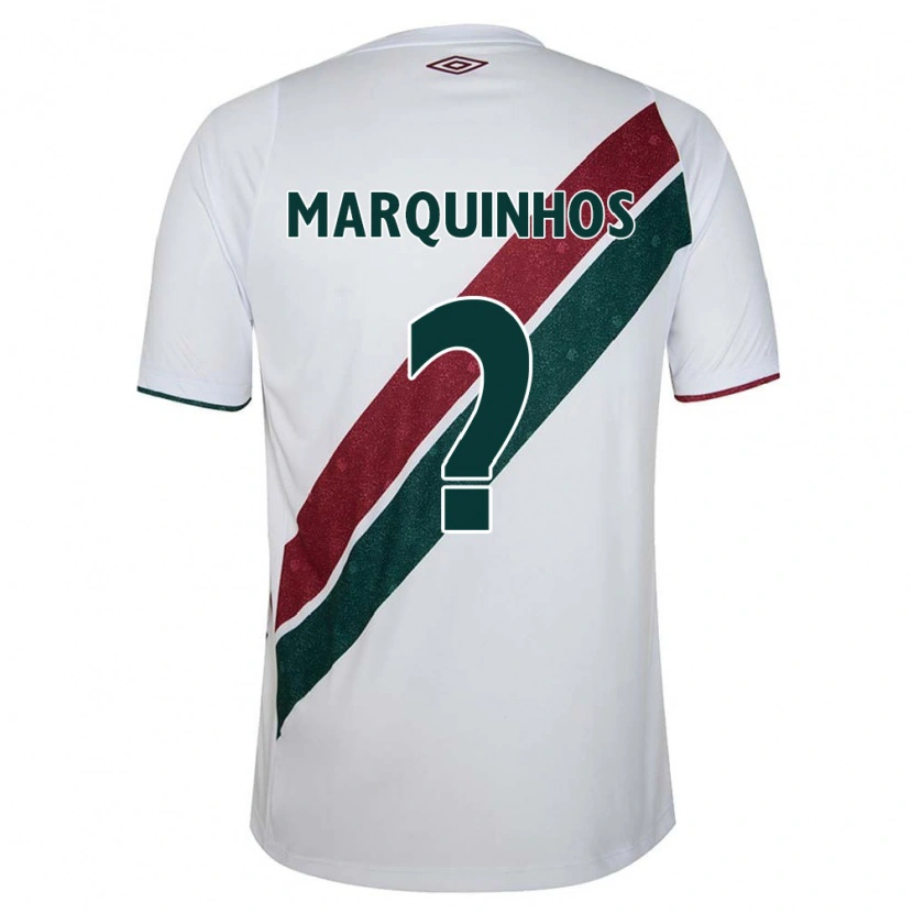 Danxen Kobiety Marquinhos #0 Zielony Bordowy Biały Wyjazdowa Koszulka 2025/26 Koszulki Klubowe