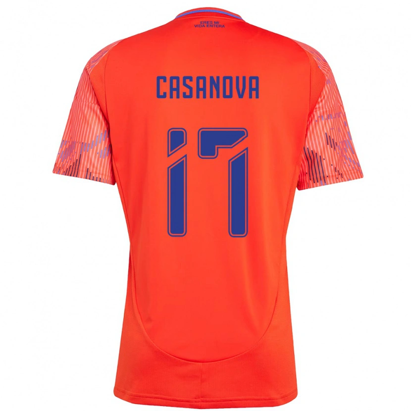 Danxen Kobiety Luis Casanova #17 Błękitny Wyjazdowa Koszulka 2025/26 Koszulki Klubowe