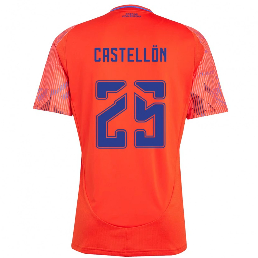 Danxen Kobiety Gabriel Castellón #25 Błękitny Wyjazdowa Koszulka 2025/26 Koszulki Klubowe