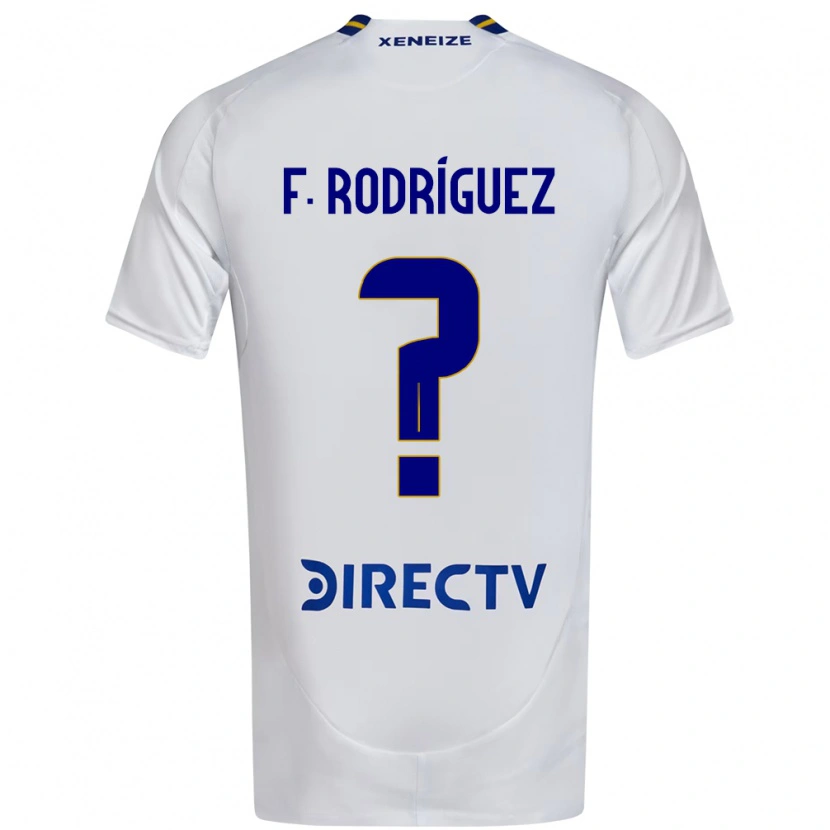 Danxen Kobiety Fernando Rodríguez #0 Królewski Niebieski Żółty Wyjazdowa Koszulka 2025/26 Koszulki Klubowe