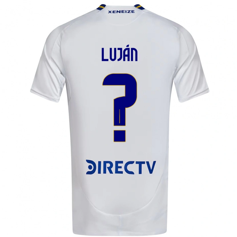 Danxen Kobiety Ramiro Luján #0 Królewski Niebieski Żółty Wyjazdowa Koszulka 2025/26 Koszulki Klubowe