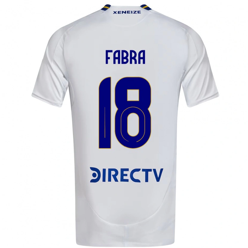 Danxen Kobiety Frank Fabra #18 Królewski Niebieski Żółty Wyjazdowa Koszulka 2025/26 Koszulki Klubowe