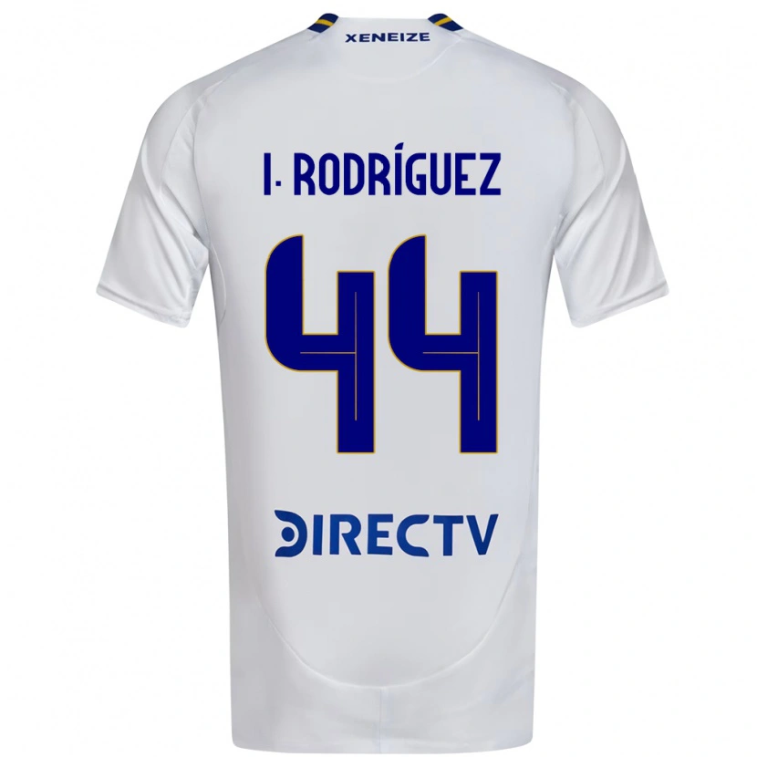 Danxen Kobiety Ignacio Rodríguez #44 Królewski Niebieski Żółty Wyjazdowa Koszulka 2025/26 Koszulki Klubowe