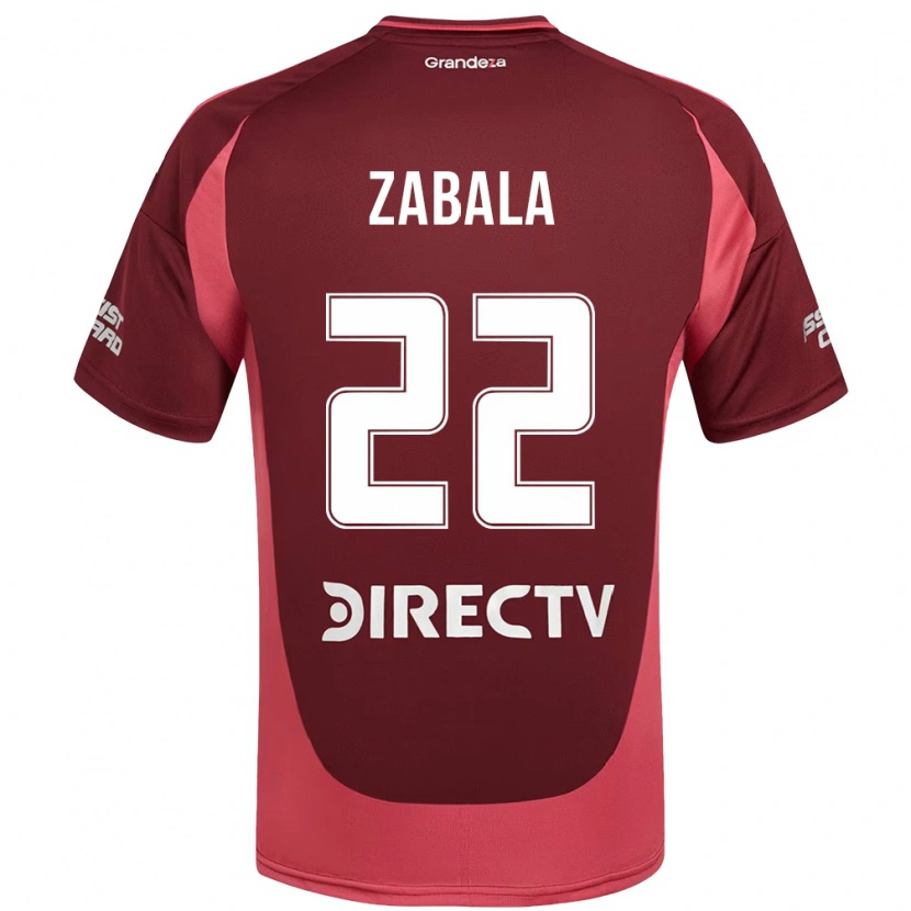 Danxen Kobiety Daniel Zabala #22 Biały Czerwony Wyjazdowa Koszulka 2025/26 Koszulki Klubowe
