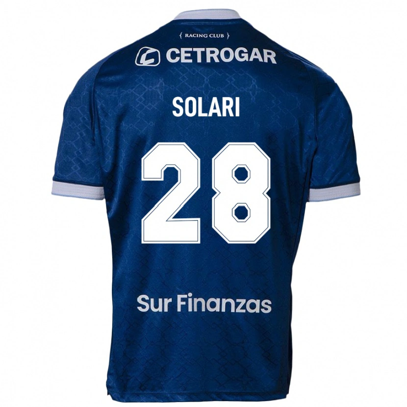 Danxen Kobiety Santiago Solari #28 Błękitny Wyjazdowa Koszulka 2025/26 Koszulki Klubowe