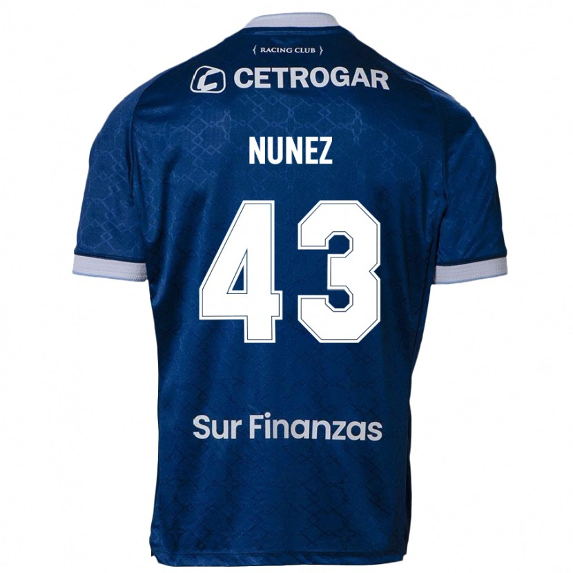 Danxen Kobiety Lucas Nunez #43 Błękitny Wyjazdowa Koszulka 2025/26 Koszulki Klubowe