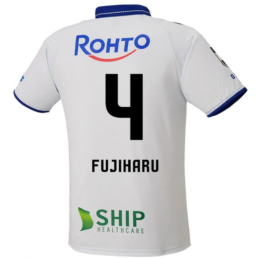 Danxen Kobiety Hiroki Fujiharu #4 Niebieski Biały Czarny Wyjazdowa Koszulka 2025/26 Koszulki Klubowe