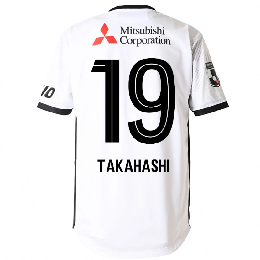 Danxen Kobiety Yuya Takahashi #19 Królewski Niebieski Biały Wyjazdowa Koszulka 2025/26 Koszulki Klubowe