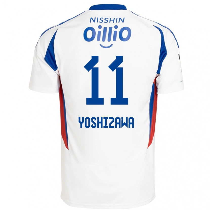 Danxen Kobiety Mirai Yoshizawa #11 Królewski Niebieski Biały Wyjazdowa Koszulka 2025/26 Koszulki Klubowe