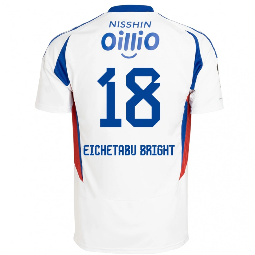 Danxen Kobiety Kai Eichetabu Bright #18 Królewski Niebieski Biały Wyjazdowa Koszulka 2025/26 Koszulki Klubowe