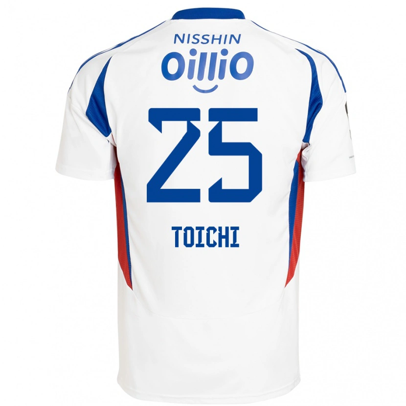 Danxen Kobiety Toichi Suzuki #25 Królewski Niebieski Biały Wyjazdowa Koszulka 2025/26 Koszulki Klubowe