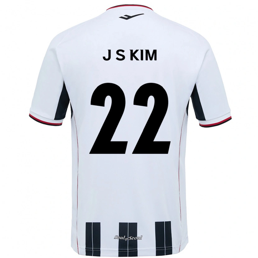Danxen Kobiety Jin-Su Kim #22 Czarny Czerwony Wyjazdowa Koszulka 2025/26 Koszulki Klubowe