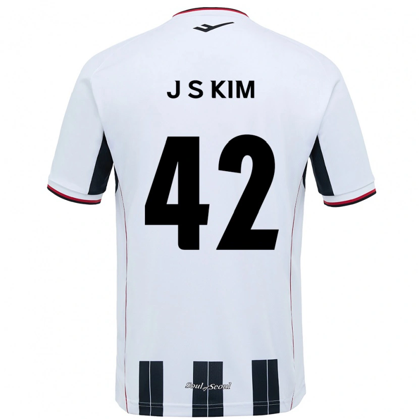 Danxen Kobiety Shin-Jin Kim #42 Czarny Czerwony Wyjazdowa Koszulka 2025/26 Koszulki Klubowe